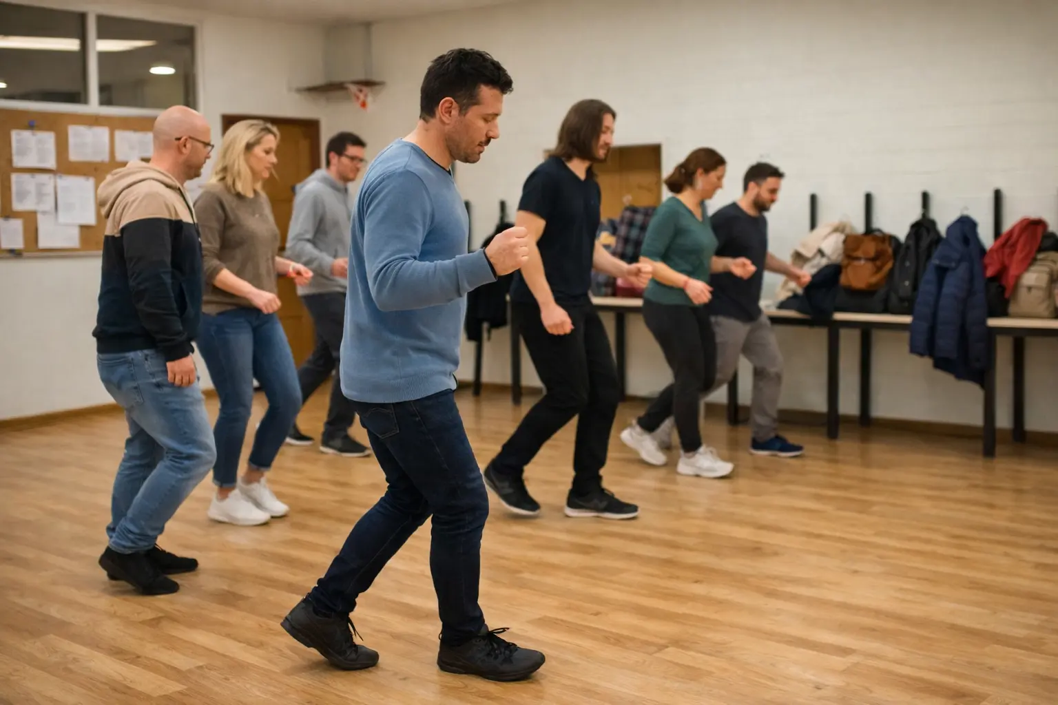 Forró Tanzkurs mit Viktor – Paar tanzt im Unterricht.